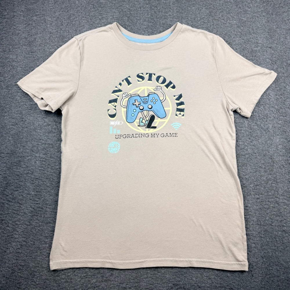 Sonoma Goods For Life Kids XL 18/20 Tan Gamer Graphic T-Shirt‎ ES34K107RG0